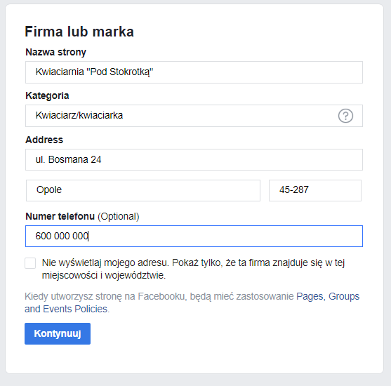 Co to jest fanpage i jak założyć konto firmowe na Facebooku Agencja